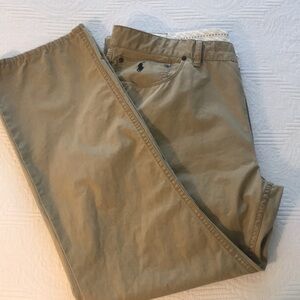 Polo Ralph Lauren Tan Chino Khaki Pants Jeans 40 x 30